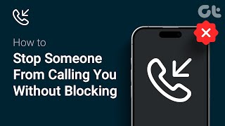 How to Stop Someone From Calling You Without Blocking  iPhone and Android  2024 Tutorial [upl. by Nolram]