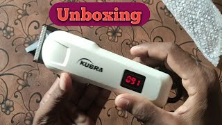 Kubra KB809A Trimmer Unboxing and Review । Best Trimmer Under 1500 । Kubra Trimmer Unboxing 2020 [upl. by Ttelracs]