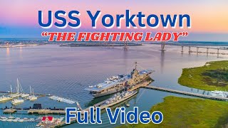 The USS Yorktown CV10 Tour and History Charleston SC Aircraft Carrier quotThe Fighting Ladyquot [upl. by Ennaihs419]