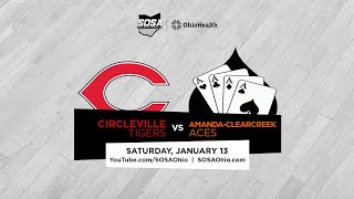 LIVE GIRLS BASKETBALL  Circleville Tigers vs AmandaClearcreek Aces [upl. by Elinet]