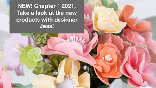 Join Sizzix Designer Jess with the NEW Chapter 1 2021 products [upl. by Aihsetel472]