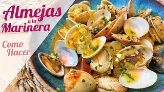 ALMEJAS A LA MARINERA  Receta gallega auténtica de la abuela [upl. by Neirb]