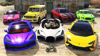 GTA 5  Trevor Stealing Michaels Supercars Funny Moments [upl. by Seligman]