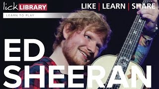 Learn to Play Ed Sheeran  Guitar Lessons [upl. by Rasla]