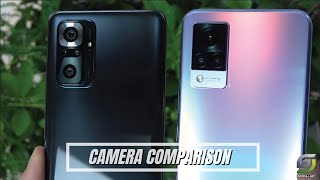 Redmi Note 10 Pro vs Vivo V21 5G Camera Comparison  Test Camera Features [upl. by Rafaelia923]