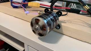 Can a BLDC Motor Sing 10000 RPM Test Turnigy 6374 149kv w VESC Speed Controller Slowmotion [upl. by Nezam]