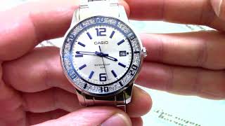 Часы Casio LTP1359D7A LTP1359D7AEF  видео обзор от PresidentWatchesRu [upl. by Fan39]