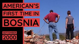 Americans First Time in Wartorn Bosnia amp Croatia [upl. by Niltac893]