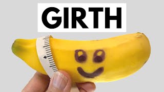 How to MEASURE Girth practical amp AVERAGE Male Size GIRTH reveal  Pelvic Floor PHYSIO [upl. by Trina253]