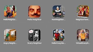 Hello Crazy NeighborNeighbor FamilySecretNun Neighbor EscapeHello Neighbor Hide Seek [upl. by Ihp]