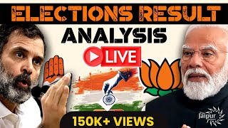 Lok Sabha Election Results LIVE  Analysis with Various Guests  The Jaipur Dialogues [upl. by Stalk556]