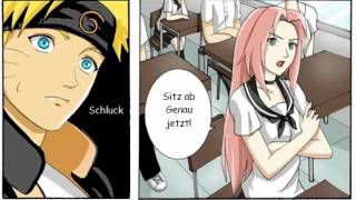 NaruSaku Gakuen den Part 1amp2 German [upl. by Inaffit]