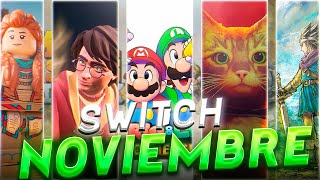 Nuevos juegos para Nintendo Switch en Noviembre 2024 [upl. by Acissaj]