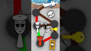 Incredibox Sprunki  NEW Escape from Scary Phase 2 vs Phase 1 Maze [upl. by Launamme999]