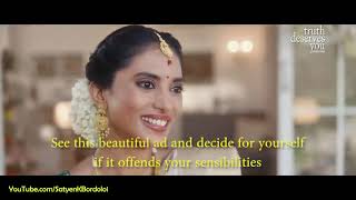 Tanishq EKATVAM Deleted Controversial Ad Haters Dont Want You To See with Eng subtitles [upl. by Yolanda]