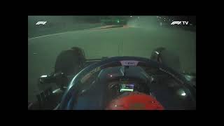 Esteban Ocon Onboard Crash With Nico Hulkenberg And Sergio Perez During Qatar Sprint F1 2023 [upl. by Ailecnarf]