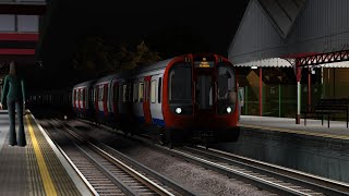 Train Simulator Classic 2024 Metropolitan Line  T451 0615 Amersham  Watford Via the North Curve [upl. by Homans]