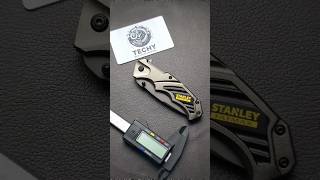 stanley fatmax knife unboxing review trending knifeskills knifereview tactical [upl. by Kieryt]