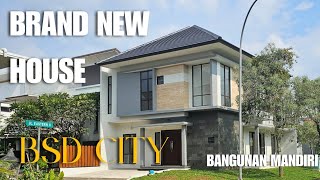 Rumah Baru Bsd City The Icon Cosmo Siap Huni 455Milyar  LT 186 LB 220 [upl. by Hittel]