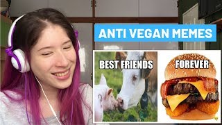 Anti Vegan Memes That Meat Lovers Can Relate To Reaction [upl. by Breh]