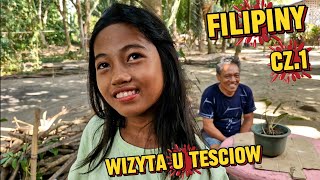 Urocza FILIPINSKA wies  Wizyta u moich Tesciow cz1 Proste skromne domy i spokojne zycie [upl. by Yelats526]