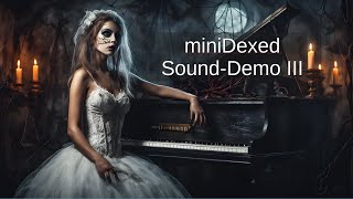 miniDexed Sound Demo III Collection 8 x Yamaha DX7 new Sounds [upl. by Didier259]