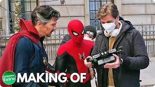 SPIDERMAN NO WAY HOME 2021  Behind the Scenes amp Bloopers of Tom Holland Marvel Movie [upl. by Spiegleman]