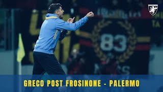 SERIE B 2425  MISTER GRECO POST FROSINONE  PALERMO [upl. by Bonar503]