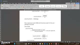 Cell counting and its calculation in very simple and easy way [upl. by Engeddi]