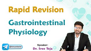 Gastrointestinal Physiology Rapid Revision [upl. by Maleen]