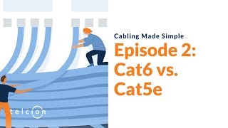 Cat6 vs Cat5e  Cabling Made Simple [upl. by Bettye]