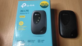 Unboxing And Review Of TP Link M7000 Mobile Wifi [upl. by Redman]