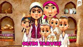 Oltin tarvuz multfilm  Олтин тарвуз мультфильм UydaQoling [upl. by Oinotnaesoj]