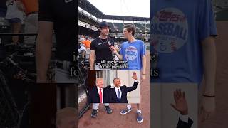 My FULL interview with Gerrit Cole… 💀🤣⚾️ shorts [upl. by Tija]