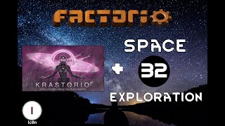 Smelting With Vulcanite  32  Krastorio 2 Space Exploration [upl. by Lilithe]