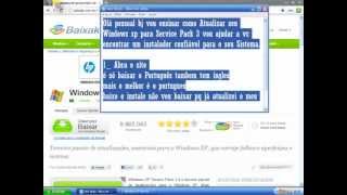 Como atualizar seu windows XP para Service Pack 3 [upl. by Soilisav446]