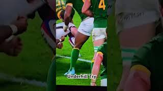 Adam Underhill try Springboks vs England 24 [upl. by Aip]