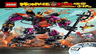 LEGO instructions  Monkie Kid  80010  Demon Bull King [upl. by Olpe]