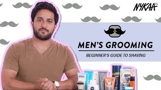 Beginners Guide For Shaving  Mens Grooming Series Ft Veer Rajwant Singh  Nykaa [upl. by Nafri]