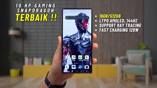 10 HP GAMING SNAPDRAGON 5G TERBAIK 2024 [upl. by Affer]