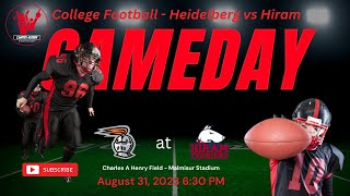 College Football  Heidelberg vs Hiram  08312023 [upl. by Oleta]