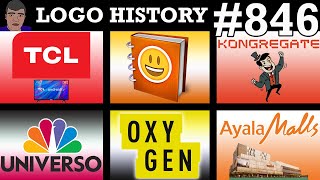 LOGO HISTORY 846  TCL Oxygen Universo Emojipedia Ayala Malls amp Kongregate [upl. by Ocinemod]