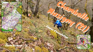 Course dorientation  Courte distance ChambolleMusigny Headcam Orienteering 🧭 [upl. by Freeborn793]