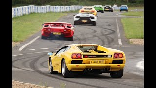 Auto Italia 2024 Brooklands Museum track action [upl. by Annor]