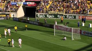 Wellington Phoenix vs Brisbane Roar Hyundai ALeague 201415 Round 14 [upl. by Allecsirp135]