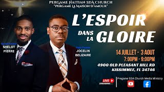 Week Of Prayer 2  Past Jocelin Belizaire  Pergame Haitian SDA Church Prayer Service  71524 [upl. by Rosaleen]