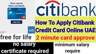 Citibank credit card applyhow to apply citibank credit card citibank ka credit card Kaise apply Kar [upl. by Docilla863]