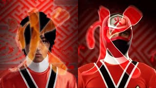 SS x PR Shinkenger vs Samurai Henshin [upl. by Uhayile336]