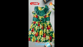 🔥 Stunning Floral Dress Creation LIVE  DIY Sewing Magic 🌼✨ ICanSewing [upl. by Nimrac796]