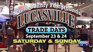 Lucasville Trade Days at Scioto County Fairgrounds this weekend [upl. by Elleina]